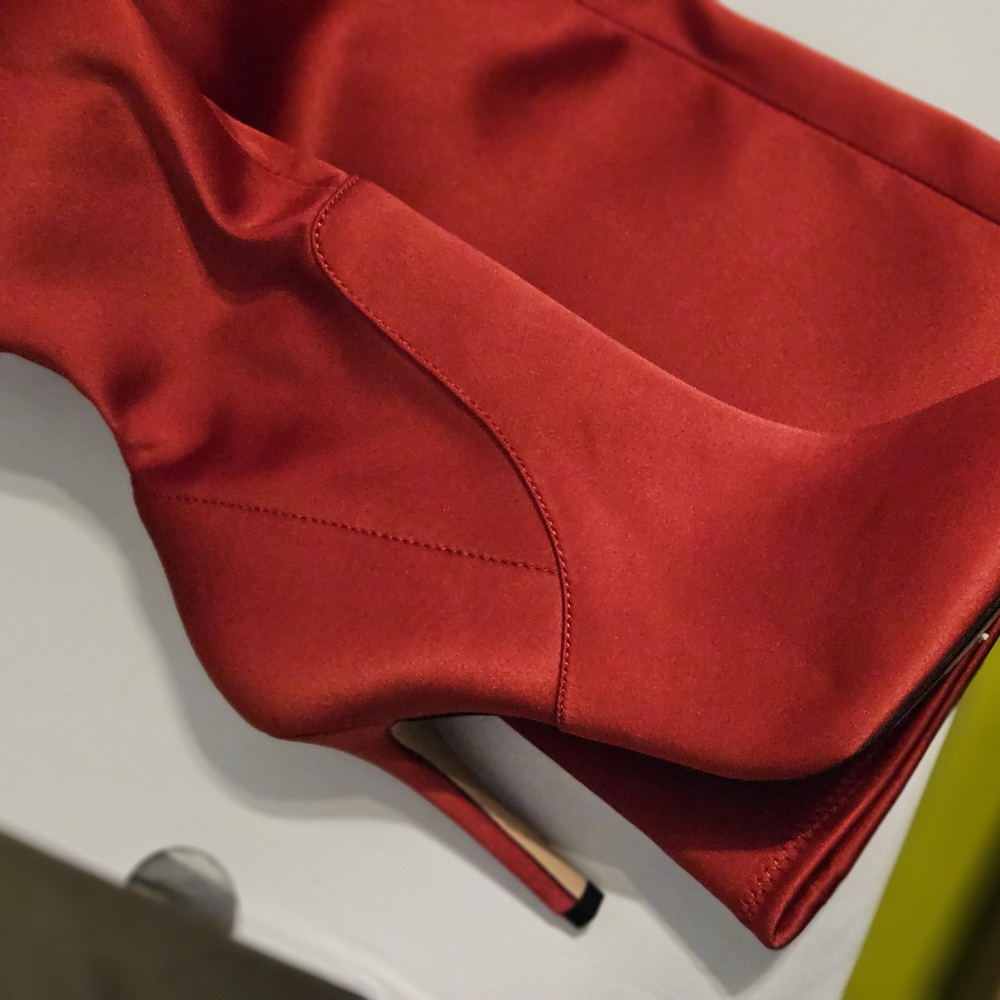 Aldo Vibrant Red Heels